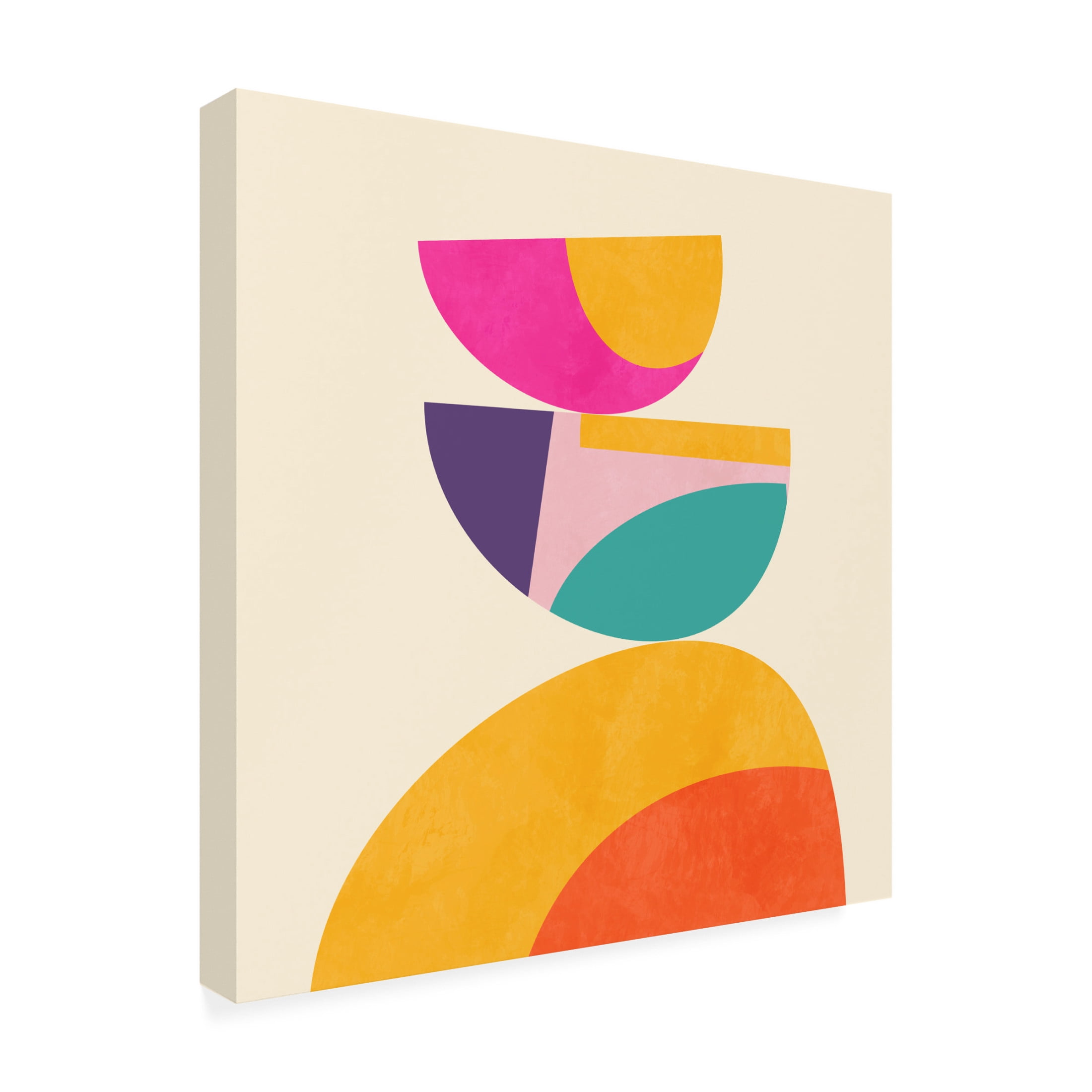 Trademark Fine Art Ana Rut Bre Pattern3 Mid Bunt 4 Canvas Wall Art