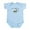 Sky Blue, variant on CafePress - Call Nonni With Black Phone Infant Bodysuit - Baby Light Bodysuit, Size Newborn - 24 Months