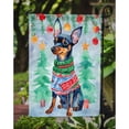 thumbnail image 3 of Miniature Pinscher Christmas Garden Flag 11.25 in x 15.5 in, 3 of 5