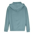 thumbnail image 5 of BXINGOHAI Mens Distressed Tactical Hoodies Sweatshirts Rotro Lace Up Hooded Pullover Outdoor Sports Long Sleeve Shirts Mint Green,S, 5 of 5