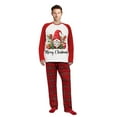 thumbnail image 3 of Ihaphap Red Plus Size Gnome Merry Christmas Family Matching Pajama Set(2XL,Men), 3 of 6