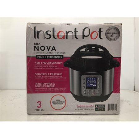 Instant Pot Duo Nova 7-in-1 Electric Pressure Cooker, Slow Cooker, Rice Cooker, Steamer