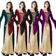 thumbnail image 2 of Vintage Medieval Victorian Dress Renaissance Ball Gowns Dresses Costume Long Sleeve Halloween Costume For Women, 2 of 4