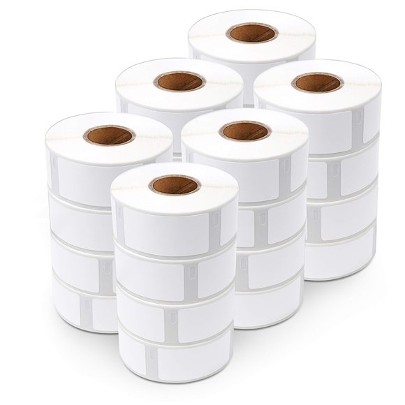 Aegis Adhesives - 1" X 2-1/8" Replacement for DYMO 30336 (24 Rolls/12000 Labels) Direct Thermal Address Barcode Labels - Compatible with La