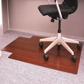 Anji Mountain Bamboo 36 X 48 Chair Mat For Carpet And Hard Floor
