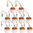 thumbnail image 1 of Decoraciones para Cupcakes con Tema de Pesca Notbadsys, 20 piezas, 1 of 7