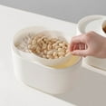 thumbnail image 4 of Trash Storage Bucket Office Desktop Mini Waste Can Plastic Home Bedroom Garbage Organizer with Lid, 4 of 10