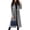 Light Gray, variant on HAJWOH Coats for Women Elegant Classy Double Breasted Trench Coats Notch Lapel Blend Long Jackets Work Overcoat