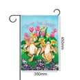 thumbnail image 3 of Bandera De Pascua Decoraciones de Pascua Conejo de Bienvenida Bandera de Bienvenida Decoración Exterior (C) Ndcxsfigh Libre de BPA, 3 of 9