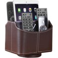 thumbnail image 1 of Portacontrol remoto de cuero, caja/organizador giratorio de 360º para TV, mesa de café: organiza controles, medios, calculadora, móvil y lápiz, 1 of 3