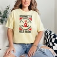 thumbnail image 2 of Golfmaster World Competition Hole in One, Butter Comfort Colors T-Shirt, 3XL, 2 of 3
