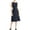 True Navy, variant on RACHEL ROY Womens White Sleeveless Jewel Neck Midi Sheath Formal Dress Size: 2