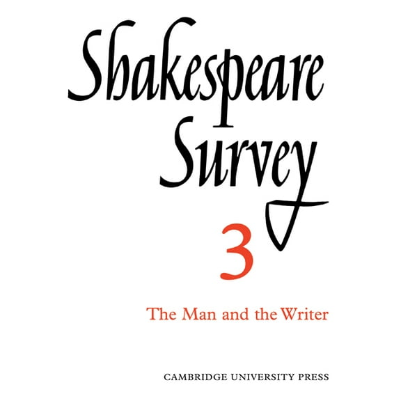 Shakespeare Survey, (Paperback)