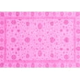thumbnail image 1 of Ahgly Company Indoor Rectangle Oriental Pink Traditional Area Rugs, 2' x 4', 1 of 4