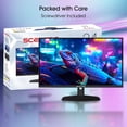 thumbnail image 5 of Sceptre 24 Pulgadas IPS Esencial Delgado 100Hz Monitor de Juegos USB Tipo-c DisplayPort HDMI 100% sRGB Altavoces Incorporados, Máquina Negra 2024 (E248W-FP100T), 5 of 5