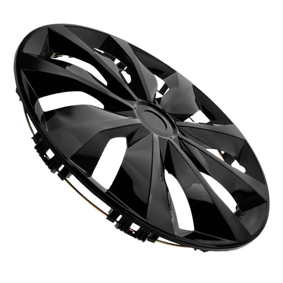 Beaupretty Universal Black PP Wheel Hub Cap, Easy Install, Car Exterior Accessory