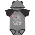 thumbnail image 3 of Inktastic My Gammy Loves Me Grandchild Boys or Girls Baby Bodysuit, 3 of 5