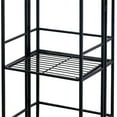 thumbnail image 4 of Canddidliike 4 Tier Foldable Storage Shelves, Expandable Folding Shelf , Collapsible Adjustable Storage Rack Metal Shelves for Storage, Pantry, Garage, Kitchen, Room, 4 of 12