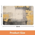 thumbnail image 3 of Exceptional Quality Modern Abstract Gray Runner Rug for Bathroom & Laundry: Soft, Non-Slip, Low Pile, Easily Washable - Perfect for Entryway, Kitchen, Hallway, Doorway, Bedroom, 20x32 inches, 3 of 5