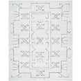 thumbnail image 2 of Hauteloom Rider Wool Living Room, Bedroom Area Rug - Farmhouse - 2' x 3', 2 of 7