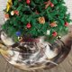 thumbnail image 3 of Falda para árbol de Navidad con forma de bola de dragón, suave y divertida, decoración navideña navideña de granja de 48", 3 of 4