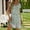 Multicolor, variant on QUNYINEY A Line Dresses for Women Boho Summer Midi Short Sleeve Sundress Flowy Chiffon Crew Neck Loose Fit Casual Dresses
