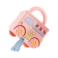 thumbnail image 3 of 2 Cerraduras De Aprendizaje Para Niños Con Llaves, Juguete Para Desbloquear, Regalo De Cumpleaños Para Niños Y Niñas, Color Rosa, 3 of 8
