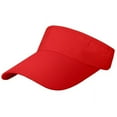 thumbnail image 1 of LinYooLi Summer Breathable Air Sun Hats Men Women Adjustable Visor UV Protection Top Empty Solid Sports Tennis Golf Running Sunscreen Cap, 1 of 6