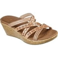 thumbnail image 2 of Skechers Women's Beverlee-Tiger Posse Wedge Sandal, Natural, 10, 2 of 6