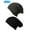 Black+Deep Gray, variant on 2 Pack Winter Knit Beanie Hat Slouchy Beanie Cap Hat Soft Baggy Snow Hat Thick Stretchy Warm Ski Cap Stocking Hats for Women Girls