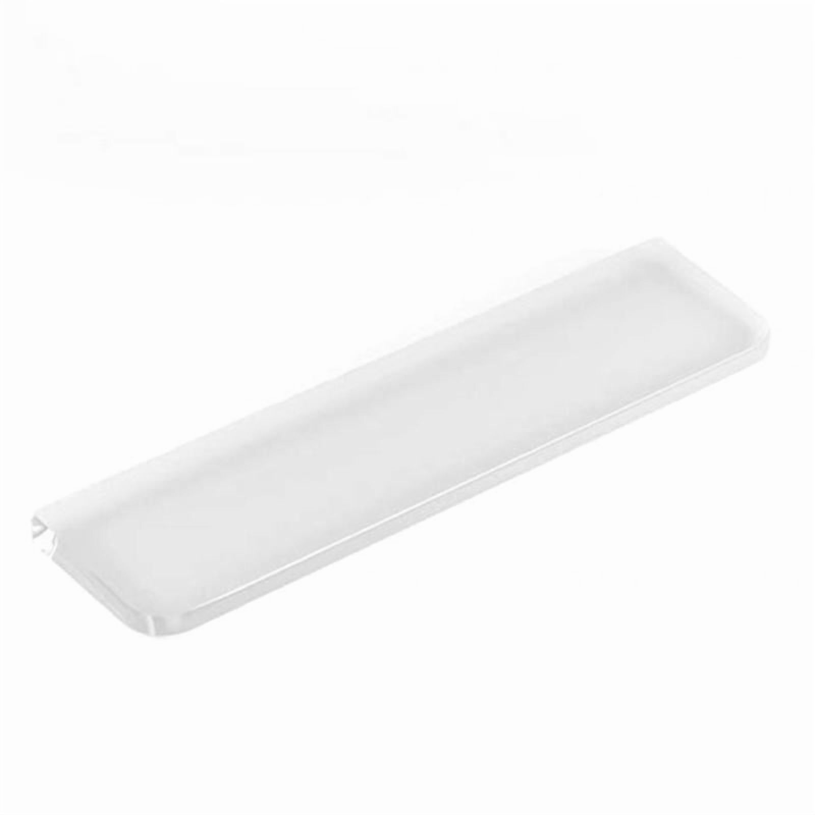 Acrylic Keyboard Wrist Rest, Frosted Comfort Pad for Typing Efficiency, 61 87 104Keys, Non Slip Base