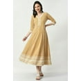 thumbnail image 3 of S MAJIDA Kurta Set for Women Embroidered Rayon Kurta Dupatta with 3/4 Sleeve, 3 of 5