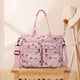 thumbnail image 1 of Bolsa de hombro cruzado para mujer de print rosa, gran capacidad, casual, 1 of 5