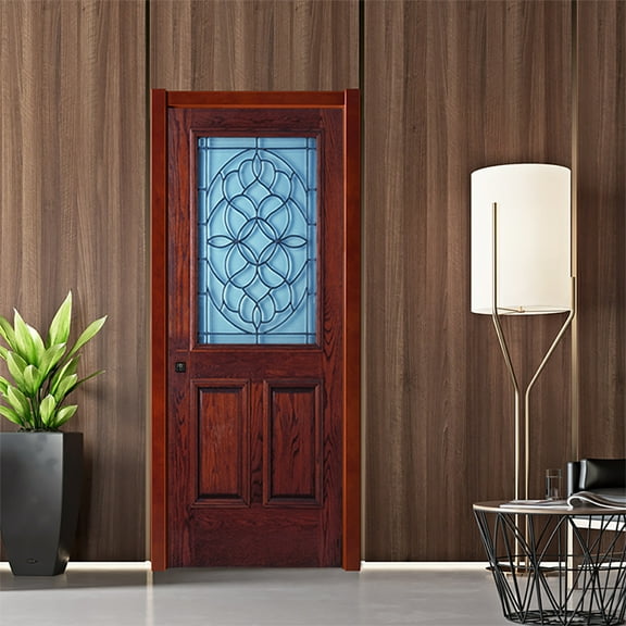 3D Door Stickers for Interior Doors Old Wooden Door Vinyl Waterproof Self Adhesive Door Mural Decals for Bedroom Office Bathroom