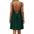 thumbnail image 5 of Horkkom Summer Dresses for Women Mini Sleeveless Backless Dresses Outdoor Beach Vacation Sundresses, S-3XL, 5 of 7