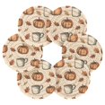 thumbnail image 7 of Yayeee 6 PCS Drink Coasters with Holder Set Woven Absorbent Round Tabletop Hot Pad, Fall Leaves, 7 of 7
