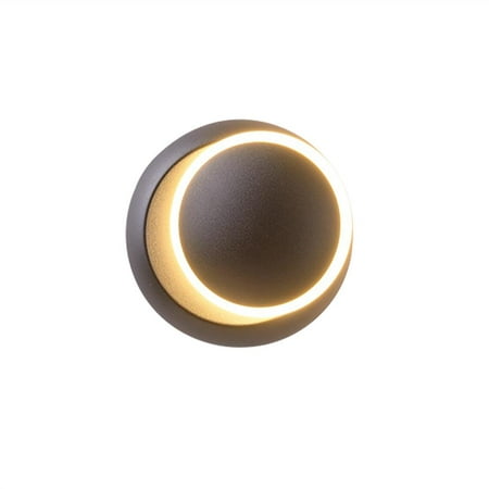 

Thinsont Wall Lamp 7W Modern 360 Degree Rotating LED Sconce Wall Light Indoor Decorative Lamp For Bedroom Sconce black