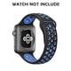thumbnail image 2 of Compatible con Apple Watch Band 38-40 mm / 42 mm-44 mm, correa de muñeca de repuesto deportiva de silicona transpirable Compatible con iWatch Series 5/4/3/2/1 Adepaton 2033261-25, 2 of 9