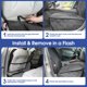 thumbnail image 5 of Funda para asiento de auto ALLANSING impermeable, resistente, paquete de 2, 5 of 7