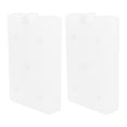 thumbnail image 3 of 2pcs Reusable Ice Packs Long Lasting Freezer Blocks Plastic Ice Packs Portable Cooler Freezer Ice Packs Keep Cooling For Refrigerator, 3 of 8