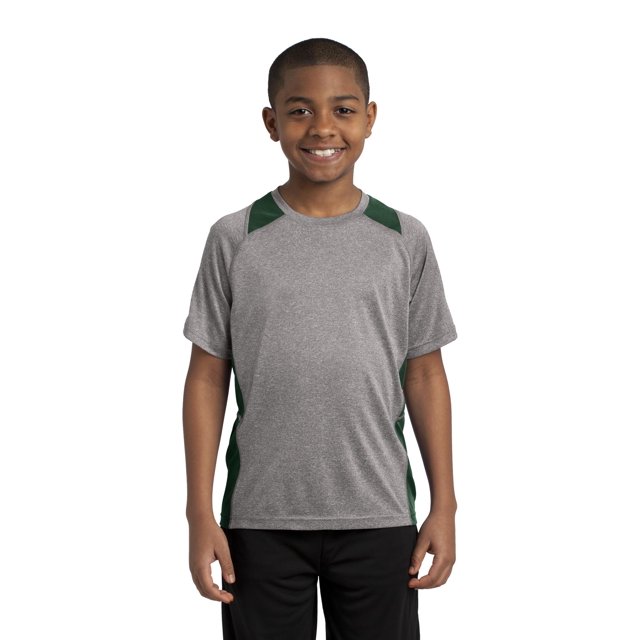 Heather Colorblock Contender Tee