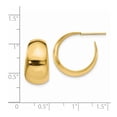 thumbnail image 4 of Primal Gold 14K Yellow Gold Small Hoop Earrings, 4 of 4