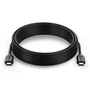 Fosmon 4K HDMI Cable 10FT, Gold-Plated Ultra High Speed Ethernet [10.2Gbps UHD 2160p@30Hz|3D|HD|1080p] Audio Return, Xbox One, Xbox Series X S, Playstation 3 4 5 PS3 PS4 PS5 PC Laptop Desktop HDTV