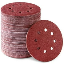 S SATC 5-Inch Dustless Hook & Loop Sanding Discs, 150-Pack Multi-Grit (60-600) for Random Orbital Sander