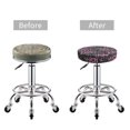thumbnail image 5 of Disketp Lovely Mom Ever Stool Covers Round, Super Soft Round Bar Stool Cushion Covers Seat Cushion - 14 Inch, 5 of 7