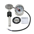 thumbnail image 1 of Water Level Gauge With Water Level Sensor 52mm Water Tank Level Indicator With Red Backlight 0-190 Ohm Sensor ,Easy to Install, 1 of 5