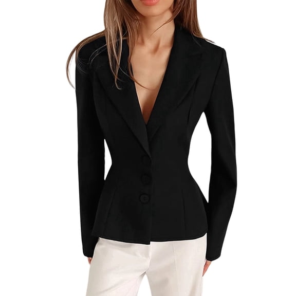 Women'S Business Casual : Long Sleeve, Slim Fit, Jackets