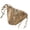 Brown, variant on Women Strap Satin Panties Low Rise See Through Invisible Thongs Hollow Out Thin Mesh Sheer Briefs