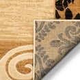 thumbnail image 6 of Well Woven Dulcet Ivory Damask Area Rug, 6 of 8