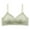 Green Bras for Women, variant on Wireless Seamless Bras for Women No Underwire Wavy V Neck Bralette Soft Support Full Coverage Comfortable Push-Up Bra Black XL